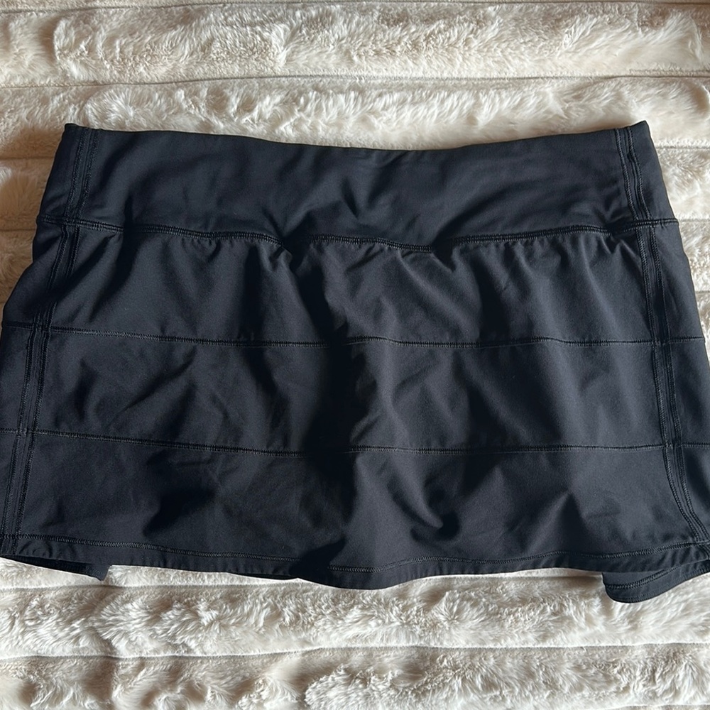 Lululemon Black Athletic Skort